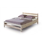 Кровать «Карелия», без подъёмного механизма, цвет сосна, 180 х 200 см - Фото 2
