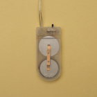 Гирлянда "Нить" роса с насадками "Снежинка", 3 м, LED-30-6V, 2*LR2032, серебристая нить, свечение белое - Фото 4