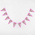 Гирлянда «Единорог», 2,5 м, цвет розовый - Фото 2