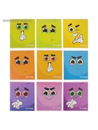 Тетрадь 48 листов в клетку, Calligrata «Смайлики-2», МИКС - Фото 4