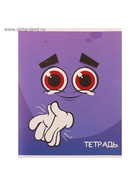 Тетрадь 48 листов в клетку, Calligrata «Смайлики-2», МИКС - Фото 5