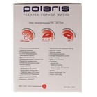 Утюг Polaris PIR 2287 3m, 2200 Вт, антипригарное покрытие, красный - Фото 7