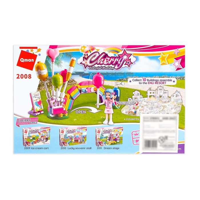 Конструктор для девочек «Город», МИКС 44469