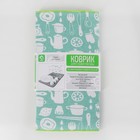 Коврик для сушки посуды Доляна «Хозяйственный», 34×50 см, лён - Фото 3