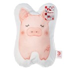 Подушка "Этель" Поросёнок 32х45 см, велюр, 100% п/э - Фото 5