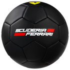 Мяч футбольный FERRARI, размер 5, PVC, цвет чёрный - Фото 2