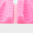 Молд для заливки «Рог единорога», силикон, 2 шт., 10×8 см, розовый - Фото 6