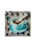 Часы настенные: Кухня, «Чашечка кофе», бесшумные, 25×25 см - Фото 3