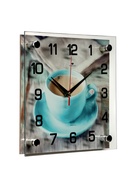 Часы настенные: Кухня, «Чашечка кофе», бесшумные, 25×25 см - Фото 4