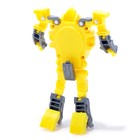Робот «Часы», трансформируется, с индикацией времени, цвет жёлтый - Фото 4