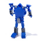 Робот «Часы», трансформируется, с индикацией времени, цвет синий - Фото 3