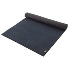 Тренировочный коврик (мат) для горячей йоги Adidas, цвет чёрный - фото 298112579
