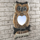 Панно зеркальное «Сова», 1.5×33×60 см - Фото 2