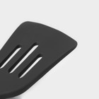 Лопатка с прорезями Доляна «Брауни», 32×7 см, серая, бежевая - Фото 3