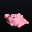 Мыло фигурное "Хрюшка анфас" розовая 40гр - Фото 1