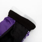 Варежки женские утеплённые, цвет фиолетовый - Фото 4