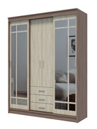 Шкаф-купе «Лорд», 1700×580×2200 мм, цвет ясень шимо светлый/тёмный - Фото 2