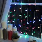 УЦЕНКА Гирлянда «Занавес», 2×1.5 м, с насадками «Шарики», IP20, 360 LED, 220 В, 8 режимов, прозрачная нить, свечение мульти - Фото 7