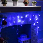 УЦЕНКА Гирлянда «Бахрома», 3×0.5 м, IP20, 80 LED, 220 В, 8 режимов, прозрачная нить, свечение синее - Фото 8
