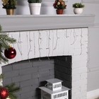 УЦЕНКА Гирлянда «Бахрома», 3×0.5 м, IP20, 80 LED, 220 В, 8 режимов, прозрачная нить, свечение синее - Фото 9