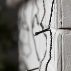 Гирлянда «Бахрома» 3 × 0.5 м, IP20, тёмная нить, 80 LED, свечение жёлтое, 8 режимов, 220 В, УЦЕНКА - Фото 10