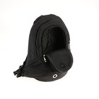 Рюкзак для переноски животных, 36 х 14,5 х 41 см, черный - Фото 7