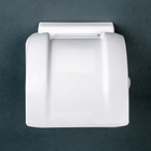 Держатель для туалетной бумаги, цвет белый - Фото 2