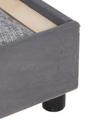 Диван "ЛИДЕР" Melange/SUNNY BLACK - Фото 4