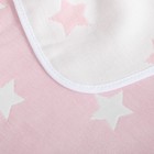 Плед детский Крошка Я «Розовые звёзды» 110х140 - Фото 4
