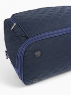 Сумка дорожная на молнии, с увеличением, 2 наружных кармана, длинный ремень, синяя - Фото 10