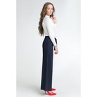 Кюлоты женские, цвет синий, размер 52 - Фото 3