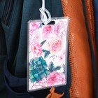 Бирка на чемодан «Цветы», 6.5 × 10 см - Фото 3