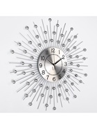 Часы настенные интерьерные «Сферы», серия: Ажур, бесшумные, плавный ход, d=58 см, циферблат d=22 см, от батарейки 1хАА - Фото 4