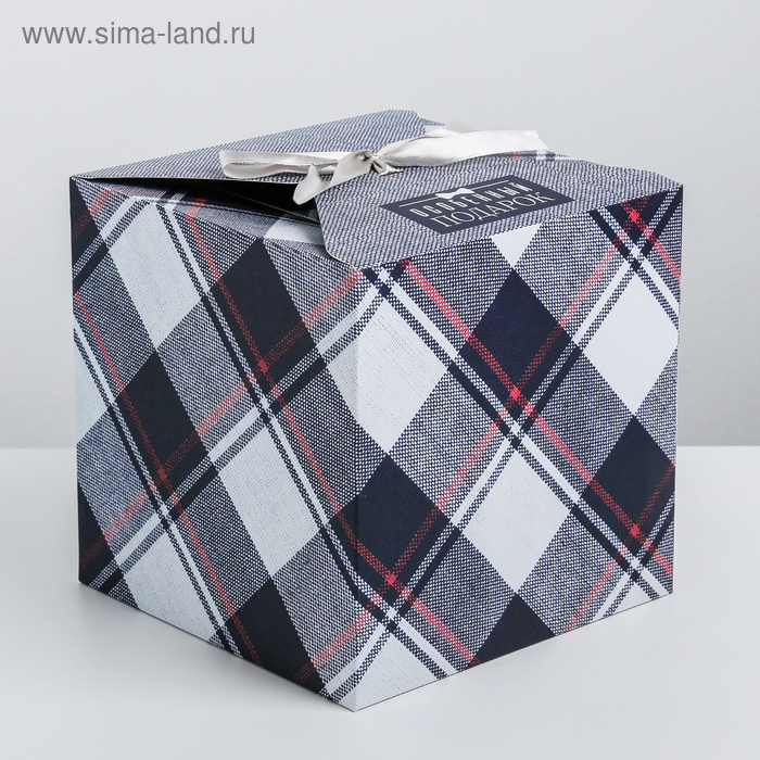 Коробка подарочная складная, упаковка, «Особенный подарок», 18 х 18 х 18 см