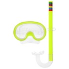 Набор для плавания детский ONLYTOP: маска, трубка, цвета МИКС - Фото 3