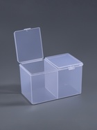 Контейнер для хранения мелочей, 2 секции, 6.7×12.5×7.5 см, МИКС - Фото 3