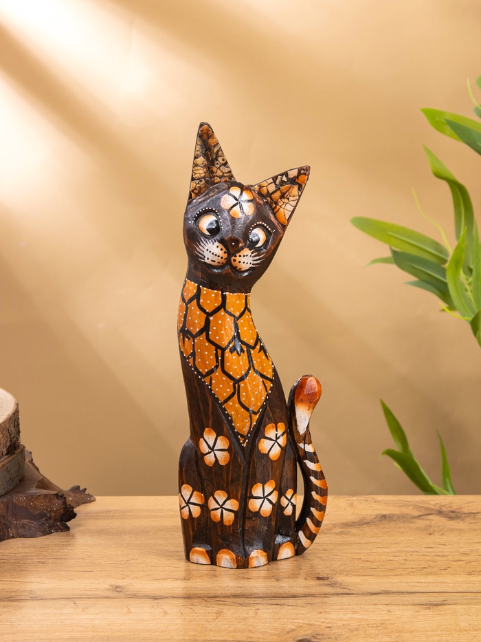Интерьерный сувенир «Кошка», 30 см