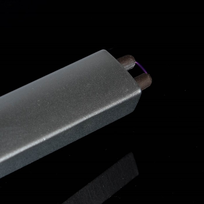 Зажигалка электронная, кухонная, USB, серебристая, 23 х 2.5 х 1.5 см - фото 1906963298