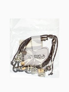 Браслет кожа «Переплетение» с подвеской, сердце, коричневый, d=8 см - Фото 7