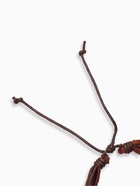 Браслет кожа «Настроение» кошачий глаз, бабочка, коричневый, d=8 см - Фото 3