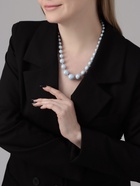 Бусы «Классика» блеск бусин, цвет радужно-голубой, 45 см - Фото 5