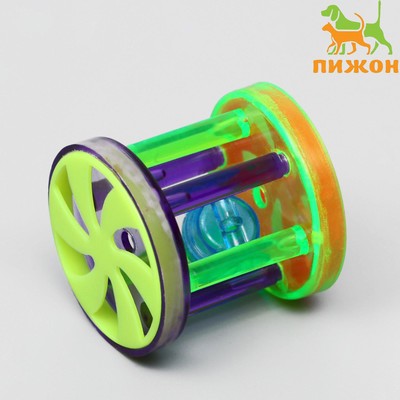 Игрушка для кошек с бубенчиком «Арена», 4 см, микс цветов