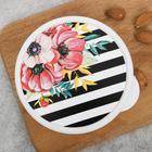 Ланч - бокс круглый «Цветы», 500 мл - Фото 2