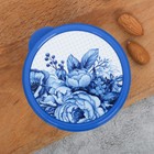 Ланч - бокс круглый «Гжель», 150 мл - Фото 2