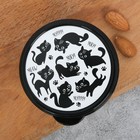 Ланч - бокс круглый «Мур, мяу», 150 мл - Фото 3