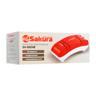 Точилка для ножей Sakura SA-6604R, электрическая, 120 Вт, красная 3979558 - фото 13634359