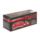 Точилка для ножей Sakura SA-6604R, электрическая, 120 Вт, красная - фото 8428921