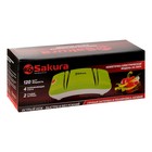 Точилка для ножей Sakura SA-6604R, электрическая, 120 Вт, красная - фото 8428923