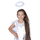 Карнавальный костюм "Звёздный ангел", нимб, платье, крылья, р-р 32, рост 122-128 см - Фото 3