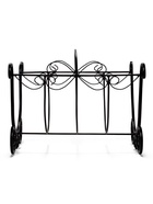 Дровница «Ажур», 60×60×55 см, сталь, кованая, чёрная - фото 23515676